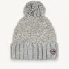 Unisex bouclé cap with pompon - Image 3