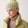 Unisex bouclé cap with pompon