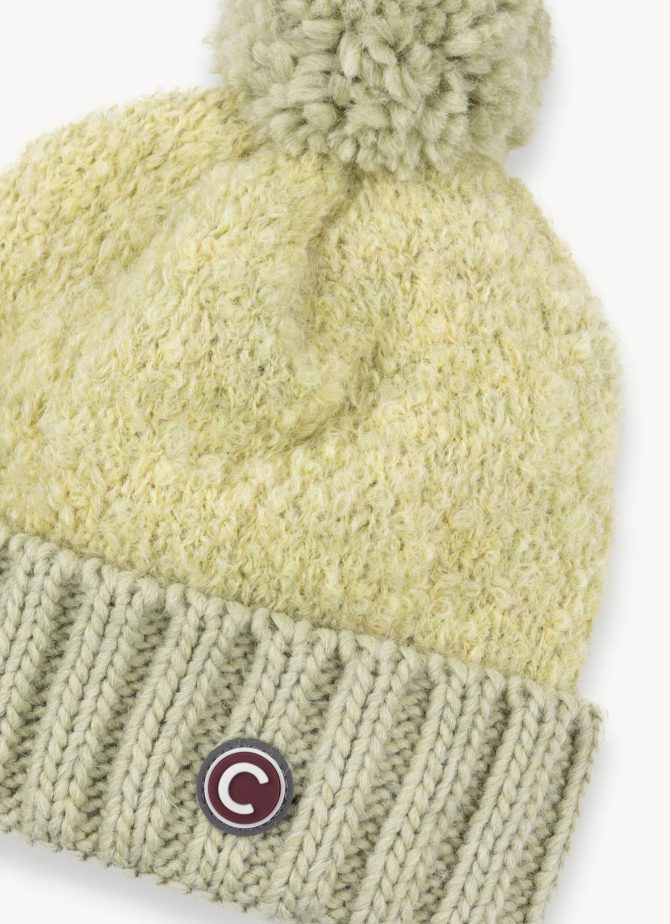 Unisex bouclé cap with pompon - Image 5