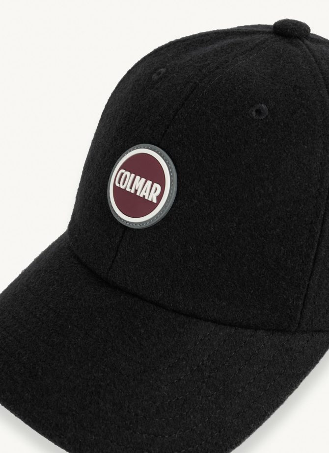 Unisex wool-blend baseball cap with visor - Image 5