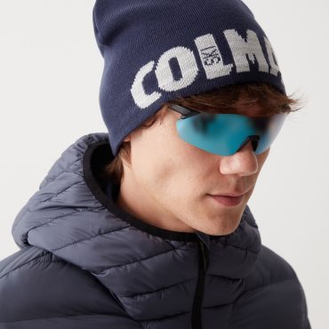 Hat with jacquard maxi-logo