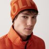 Reversible hat with jacquard maxi-logo - Image 2