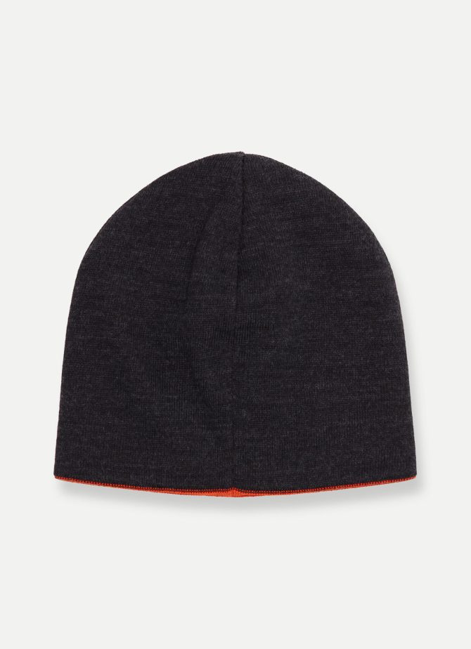 Reversible hat with jacquard maxi-logo - Image 4