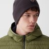 Oversized unisex stockinette-stitch hat