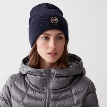 Oversized unisex stockinette-stitch hat