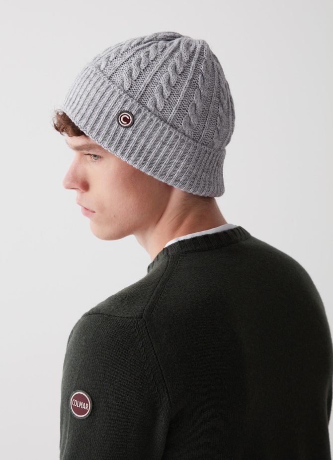 Unisex cap in wool and alpaca - Image 2