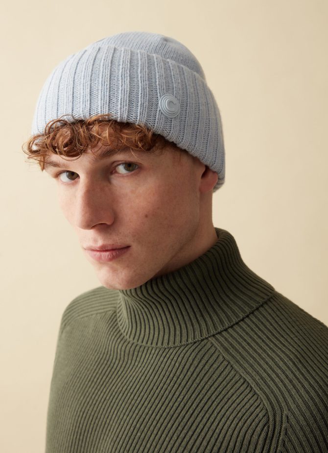 Cashmere and wool blend hat - Image 2