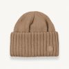 Cashmere and wool blend hat