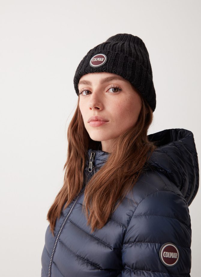 Unisex hat in wool with turn-up