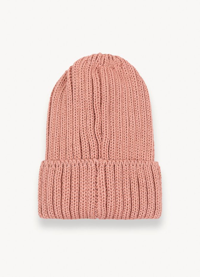 Unisex hat in wool with turn-up - Image 2