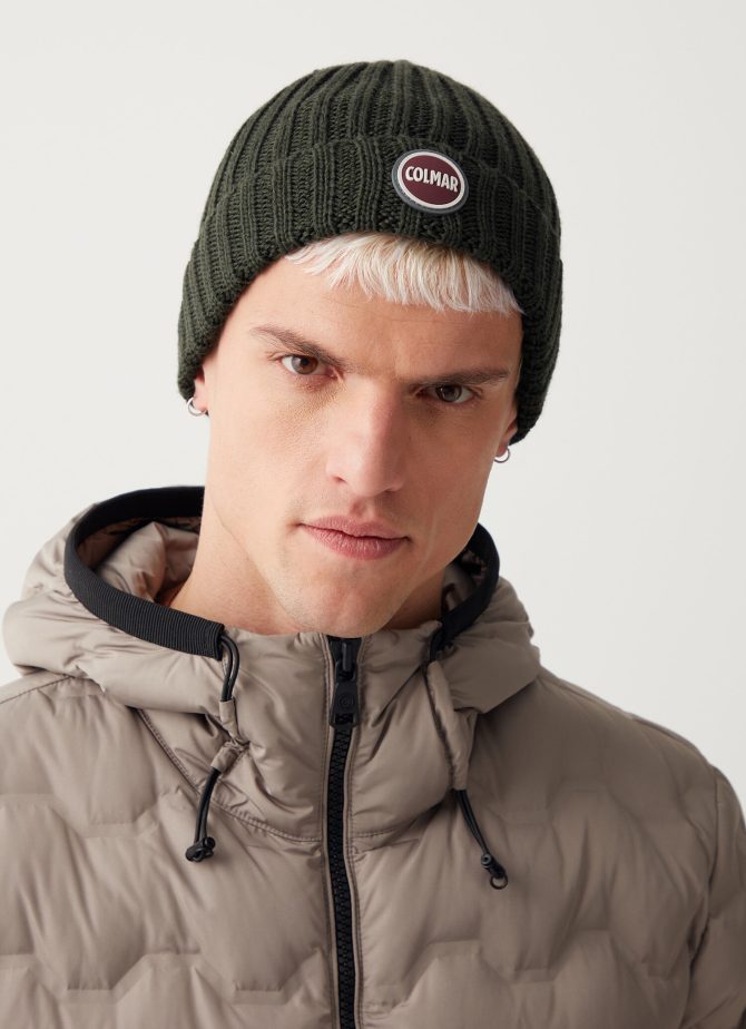 Unisex hat in wool with turn-up - Image 2
