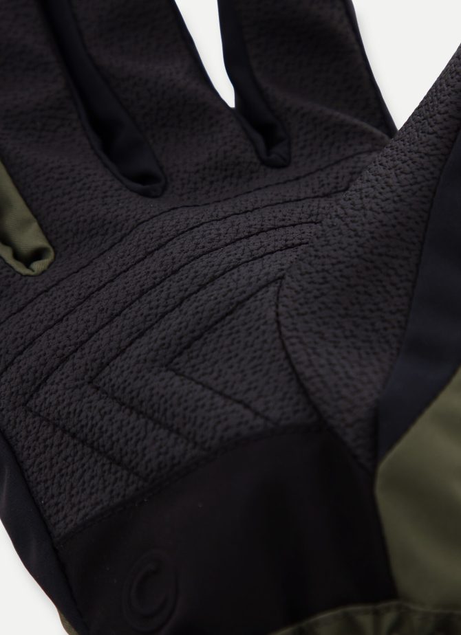 Two-tone stretch fabric ski gloves - Image 4