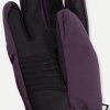 Stretch fabric and technical leather ski gloves - Image 4