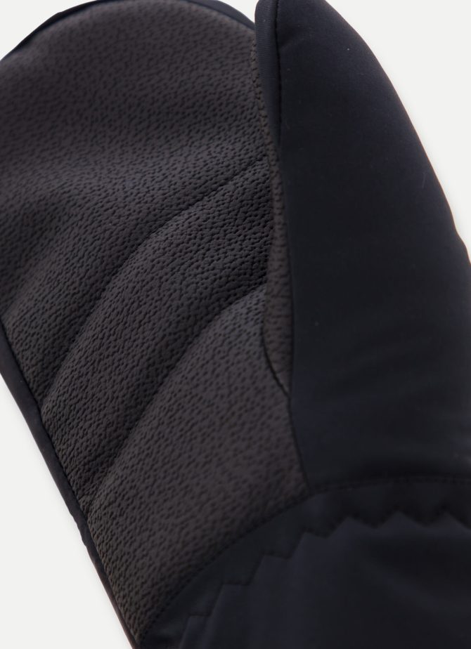 Textured fabric ski gloves - Image 4