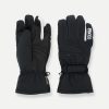 Technical fur inner ski gloves