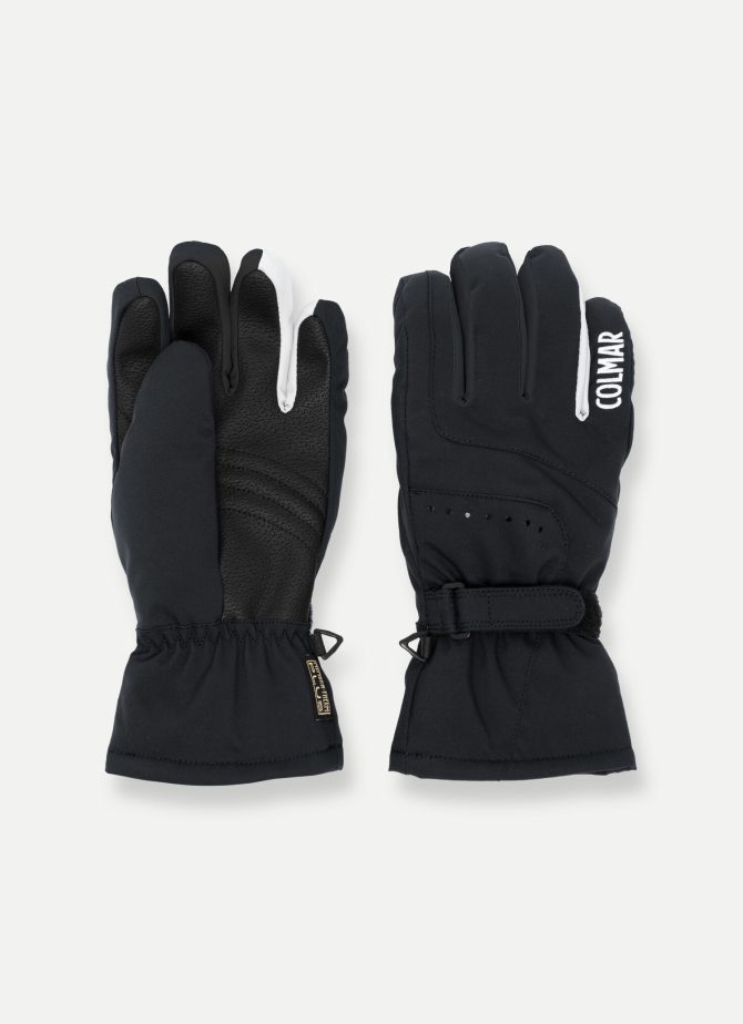 Technical fur inner ski gloves