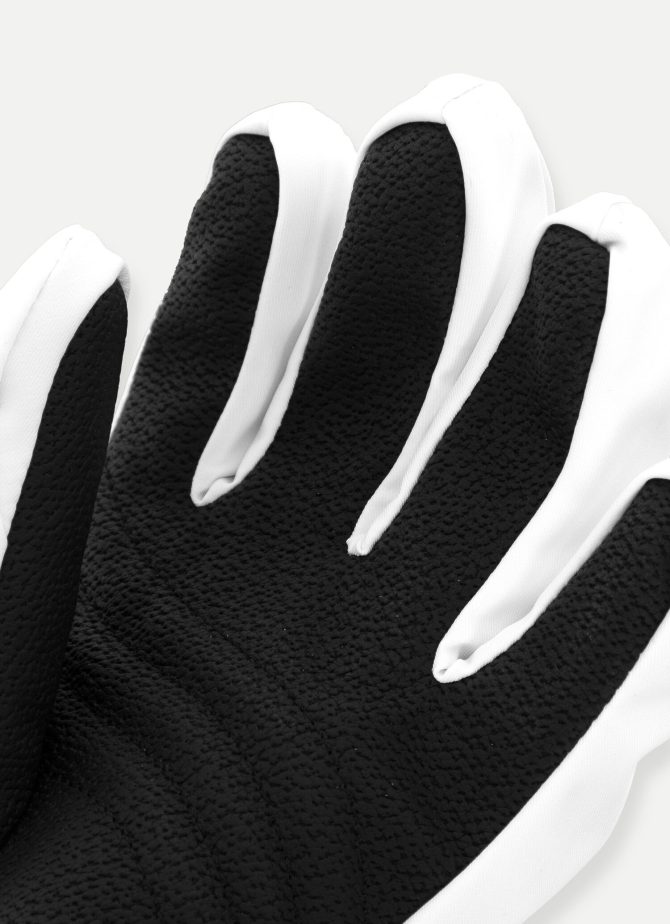 Ski gloves with technical fur hem - Image 2