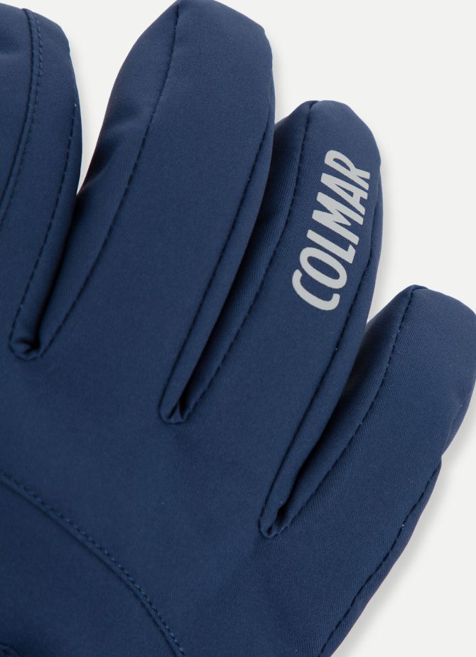 Ski gloves with technical fur hem - Image 3