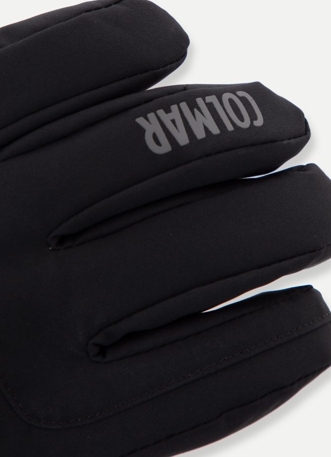 Ski gloves with technical fur hem - Image 2