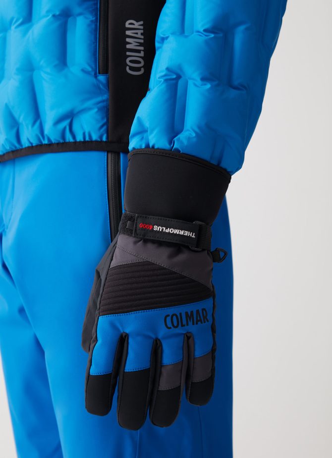 Ski gloves with protections