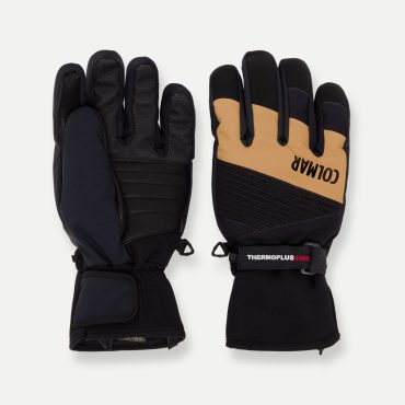 Ski gloves with protections
