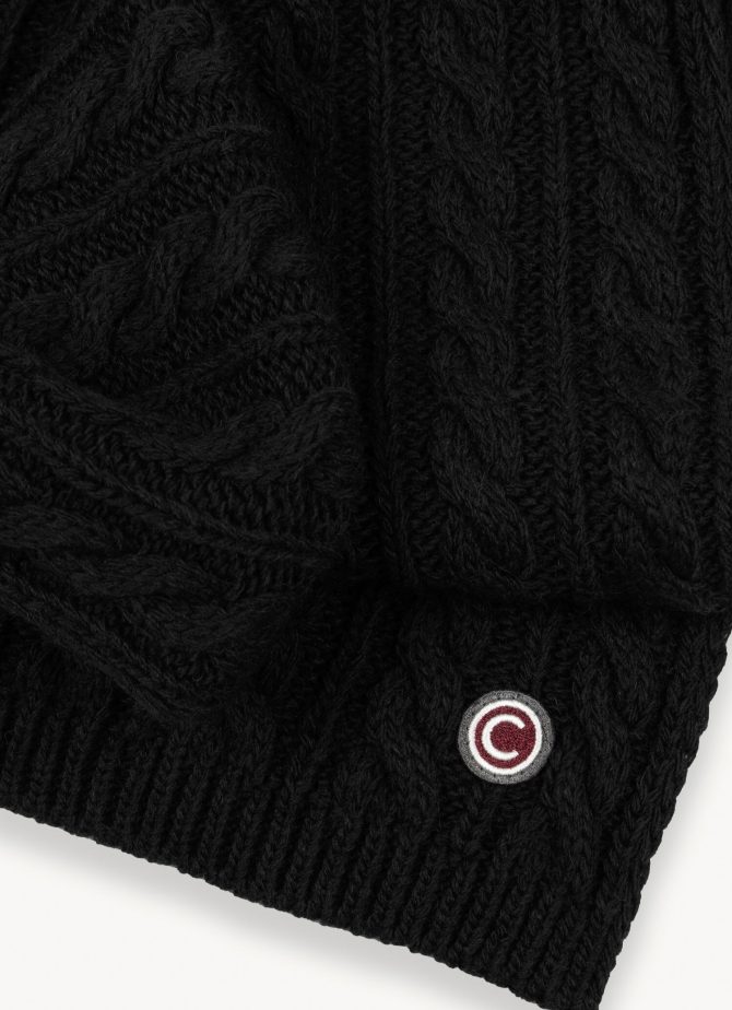 Unisex scarf with cable stitch pattern - Image 4