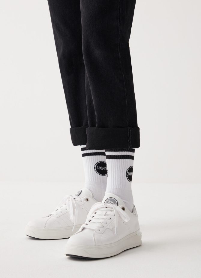 Unisex socks with jacquard logo (2 pairs)
