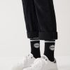 Unisex socks with jacquard logo (2 pairs) - Image 2