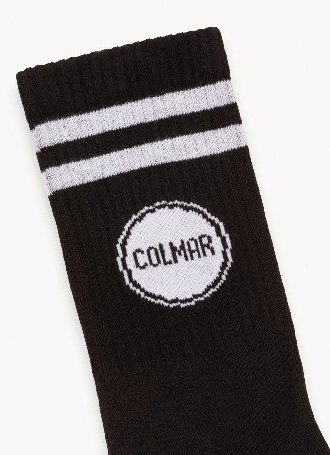 Unisex socks with jacquard logo (2 pairs) - Image 4