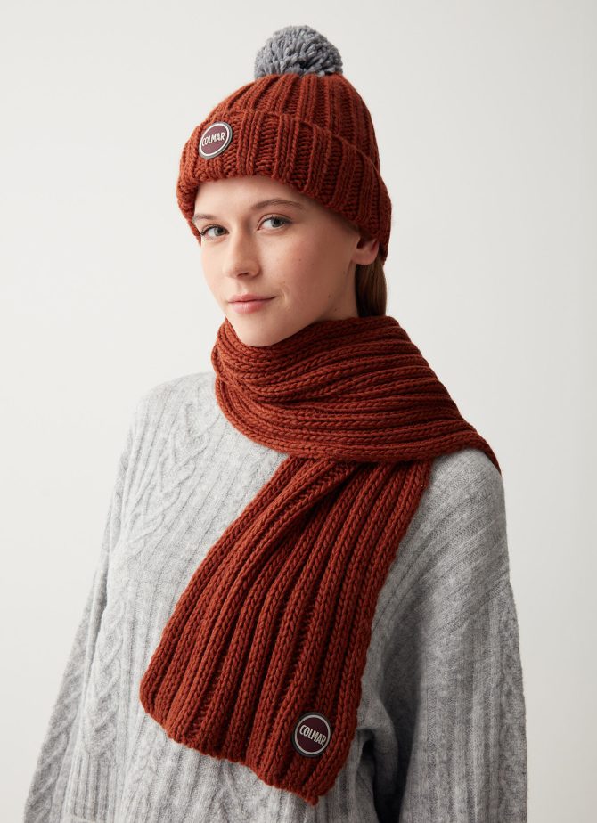 Unisex ribbed scarf - Image 2