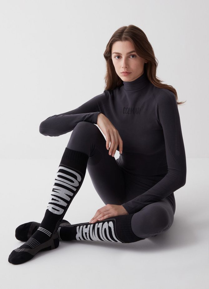 Unisex socks with jacquard maxi-logo - Image 2
