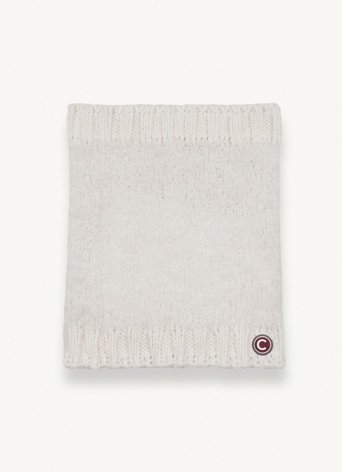 Women’s neck warmer in wool and mohair blend - Image 2