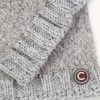 Women’s neck warmer in wool and mohair blend - Image 2