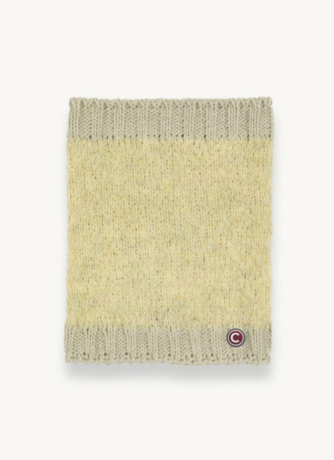 Women’s neck warmer in wool and mohair blend - Image 2