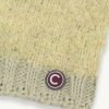 Women’s neck warmer in wool and mohair blend - Image 3