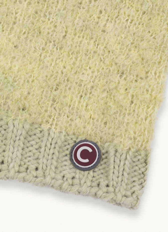 Women’s neck warmer in wool and mohair blend - Image 3