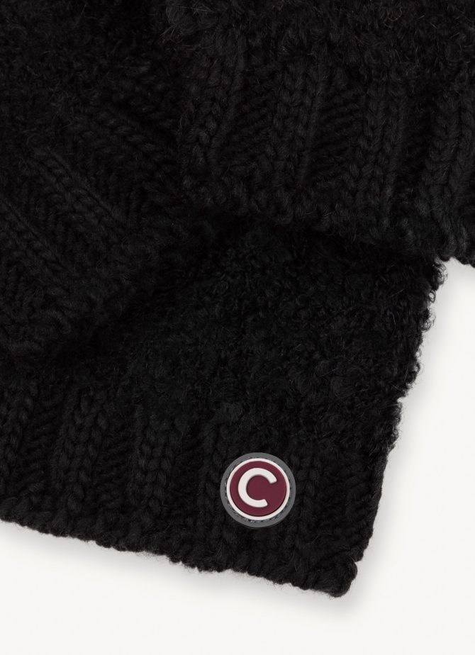 Women’s neck warmer in wool and mohair blend - Image 3
