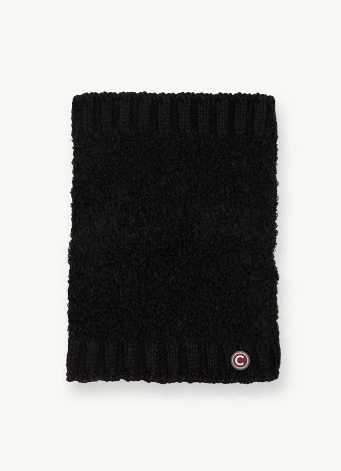 Women’s neck warmer in wool and mohair blend - Image 2