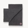 Unisex scarf in wool blend stockinette stitch - Image 3