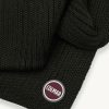 Unisex scarf in wool blend stockinette stitch - Image 4