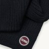 Unisex scarf in wool blend stockinette stitch - Image 4