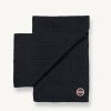 Unisex scarf in wool blend stockinette stitch - Image 3