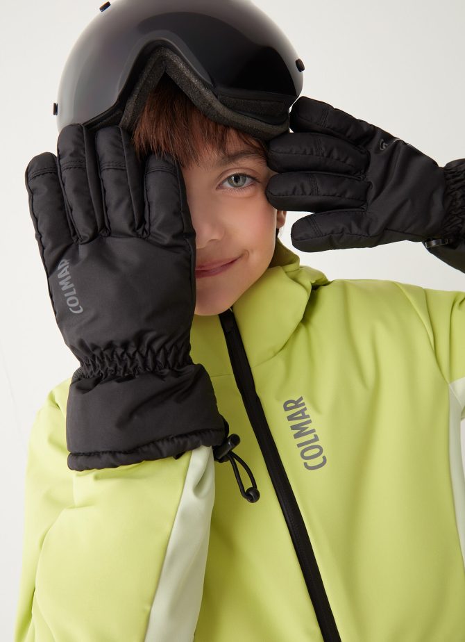 Unisex ski gloves lined with fleece - Image 2