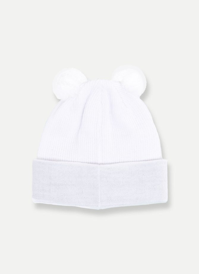 Unisex ribbed hat with pom-pom - Image 3