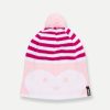 Baby hat with animal design