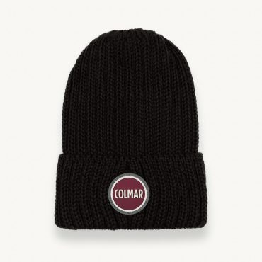 Unisex hat in wool with turn-up
