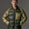 Colour-block bomber jacket in mini rip-stop - Image 2
