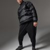Solid-colour mini rip-stop bomber jacket