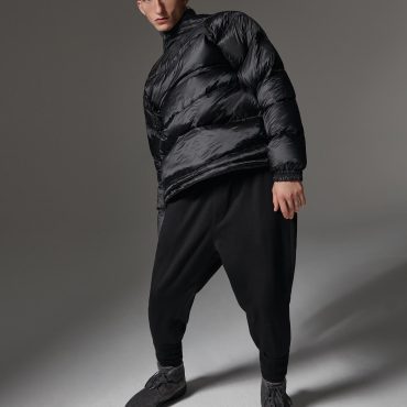 Solid-colour mini rip-stop bomber jacket