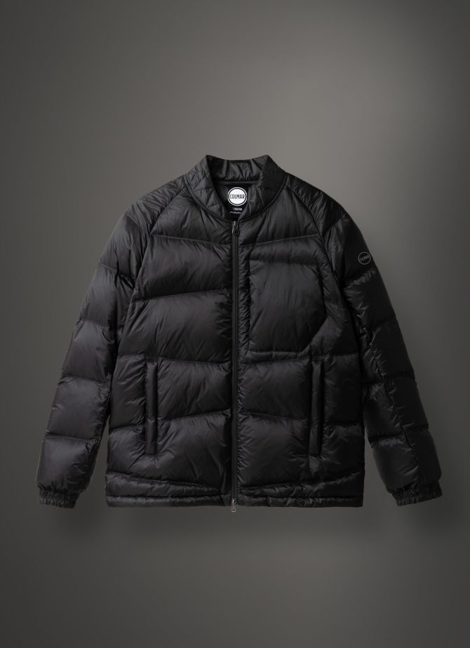 Solid-colour mini rip-stop bomber jacket - Image 4